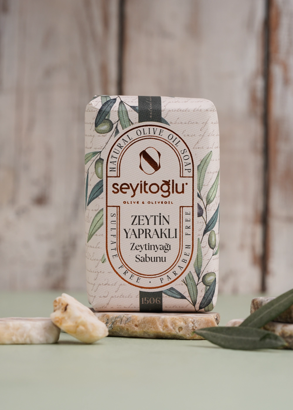 Zeytin Yapraklı Zeytinyağı Sabunu 150 g